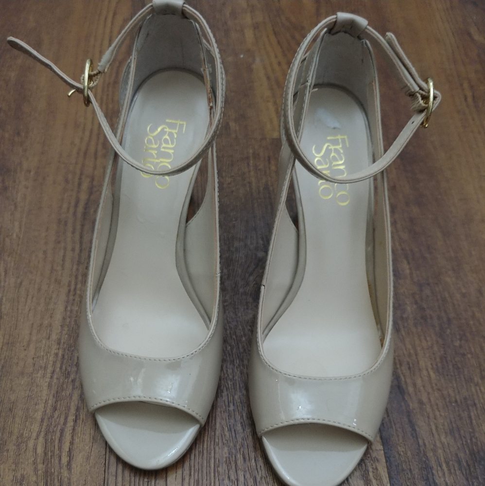 Franco Sarto Nude Heels